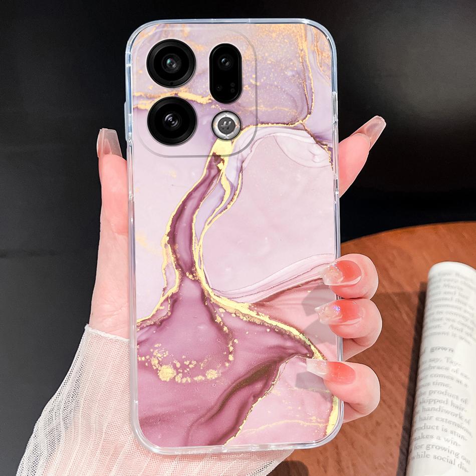 For Oppo Find X9 Pro Phone Case Unique Style Soft TPU Transparent Silicone Lightweight Cover For Oppo Find X 9 Protective Shell