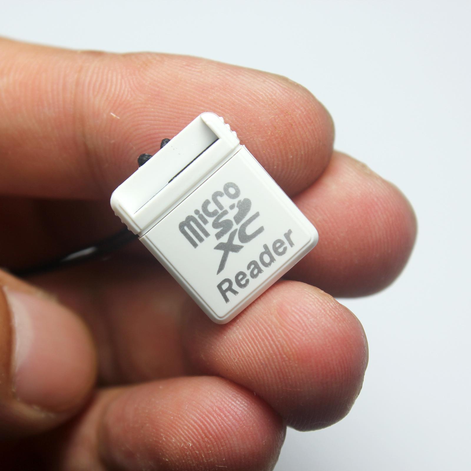 

TF Mini USB2.0 Картридер MicroSD для Мобильных Устройств и Встраиваемых Систем Автомобилей белый