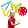 Zestaw Do Rzucania Dwa Dyski Frisbee Trzy Bumerangi