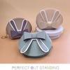 Rabbit Ear Bag High Quality Cute Mini Wallet Girl'S Keychain Pouch Girly Pu Leather Bag For Storage Travel Keychain