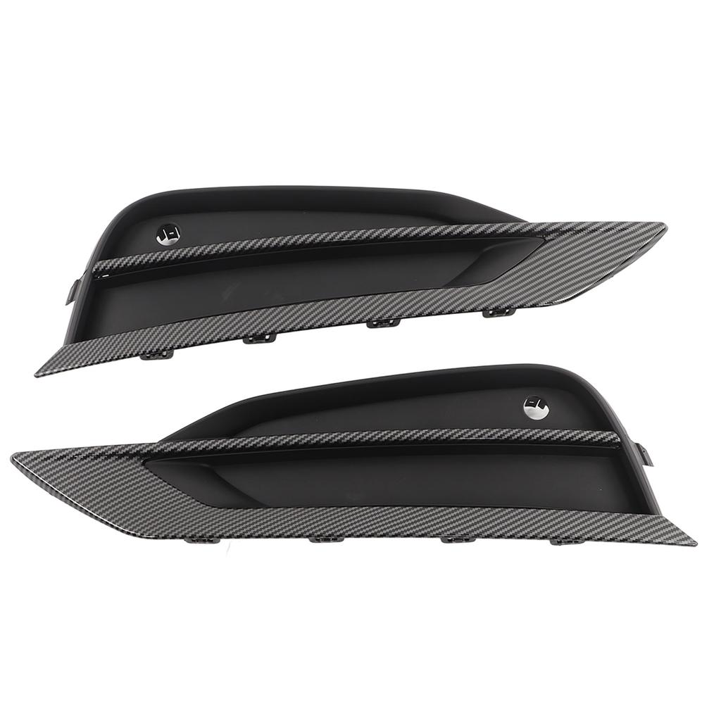 1 Pair Left Right Front Bumper Fog Light Grille 31425447 Car Accessories Replacemetn for S90 V90 2016‑2019
