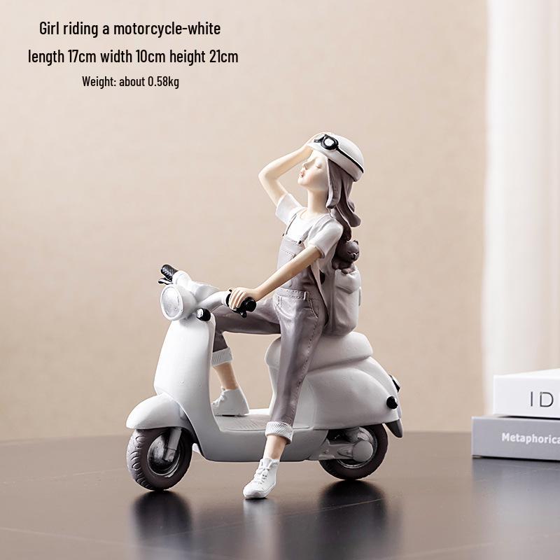 Скандинавская абстрактная фигурка девушки, украшение для декора гостиной