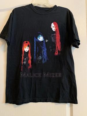 Zeldzaam Malice Mizer Band Katoen Cadeau Voor Fan Volledige Maat BL1639 Unisex T-shirt