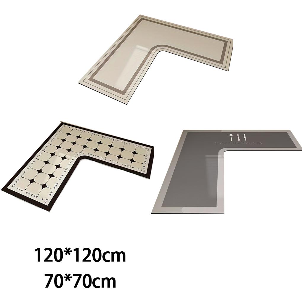 Plastic Stain Resistant Dirt Resistant Kitchen Floor Mat With Good Water Absorption No Fading