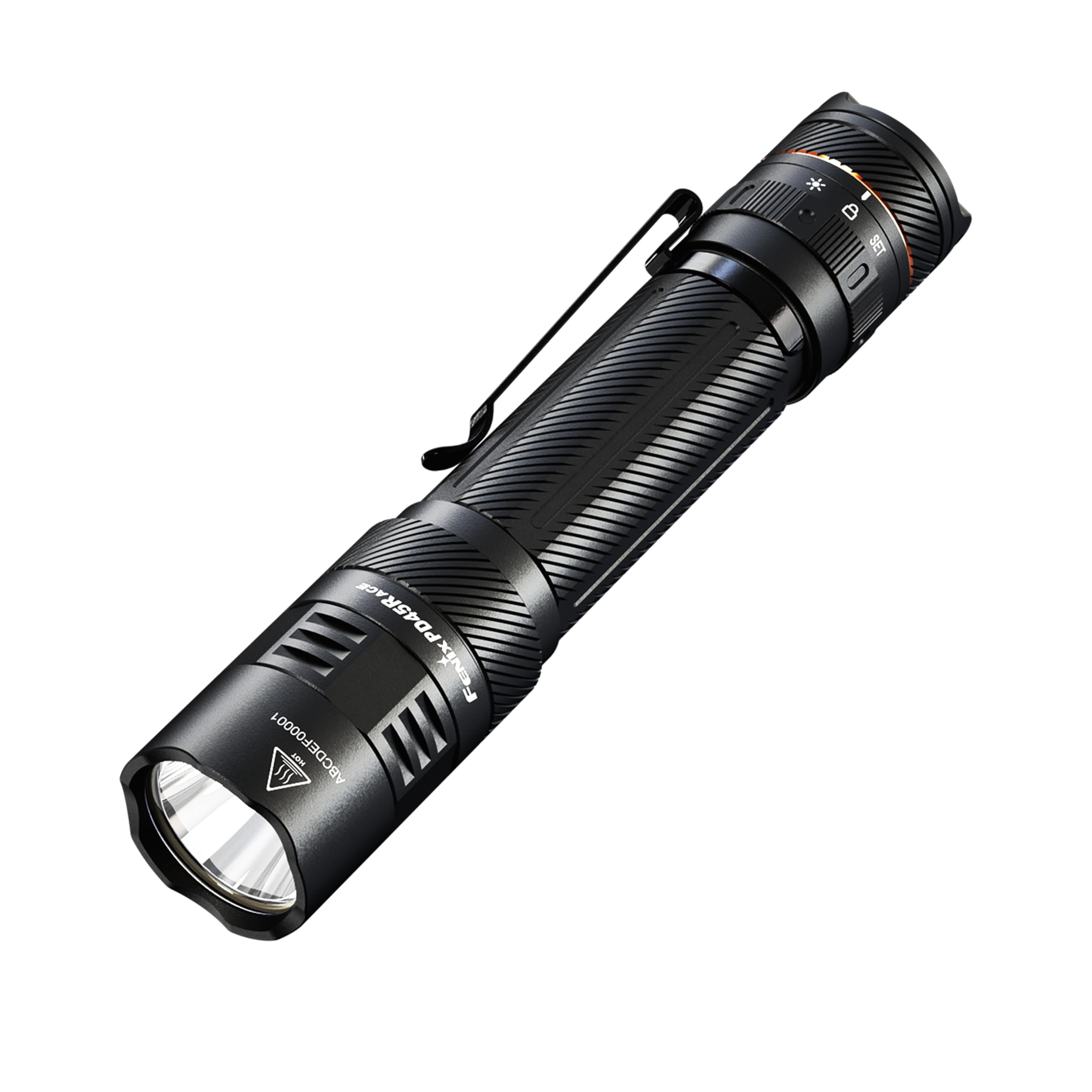 

Fenix PD45R ACE 3200 Customizable Mode IP68 Waterproof and 21700 Charging Ports Included Flashlight, Lumens, Settings, Dustproof, USB-C Rechargeable, чорний