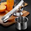 304 Stainless Steel Hand Press Juicer Strong Manual Dehydrator Ideal For Cooking Baking And Outdoor Use