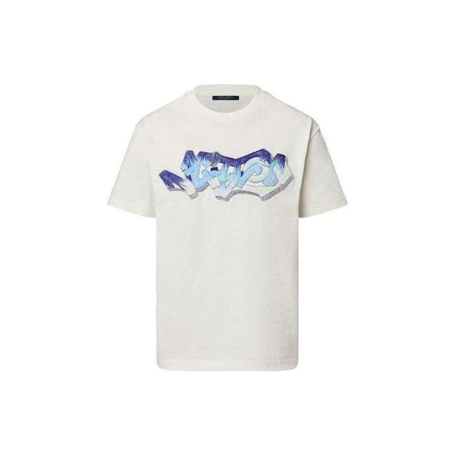 LOUIS VUITTON 3D Lv Graffiti Embroidered