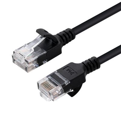 Microconnect U/Utp Cat6A Delgado 5M Negro, V-Utp6A05S-Slim