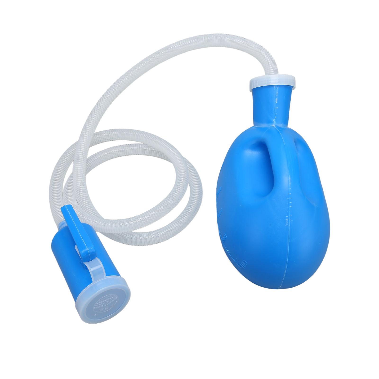 

Male Urine Bottle Spill Proof Reusable 2000ML Thicken Long Tube Portable Urinal with Lid for Elderly Patient