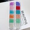 12 Grids/Box 3D Nail Art Charms Mix Round Colorful Pearls Beads Jewelry Manicure Craft  Accessories For Decoration