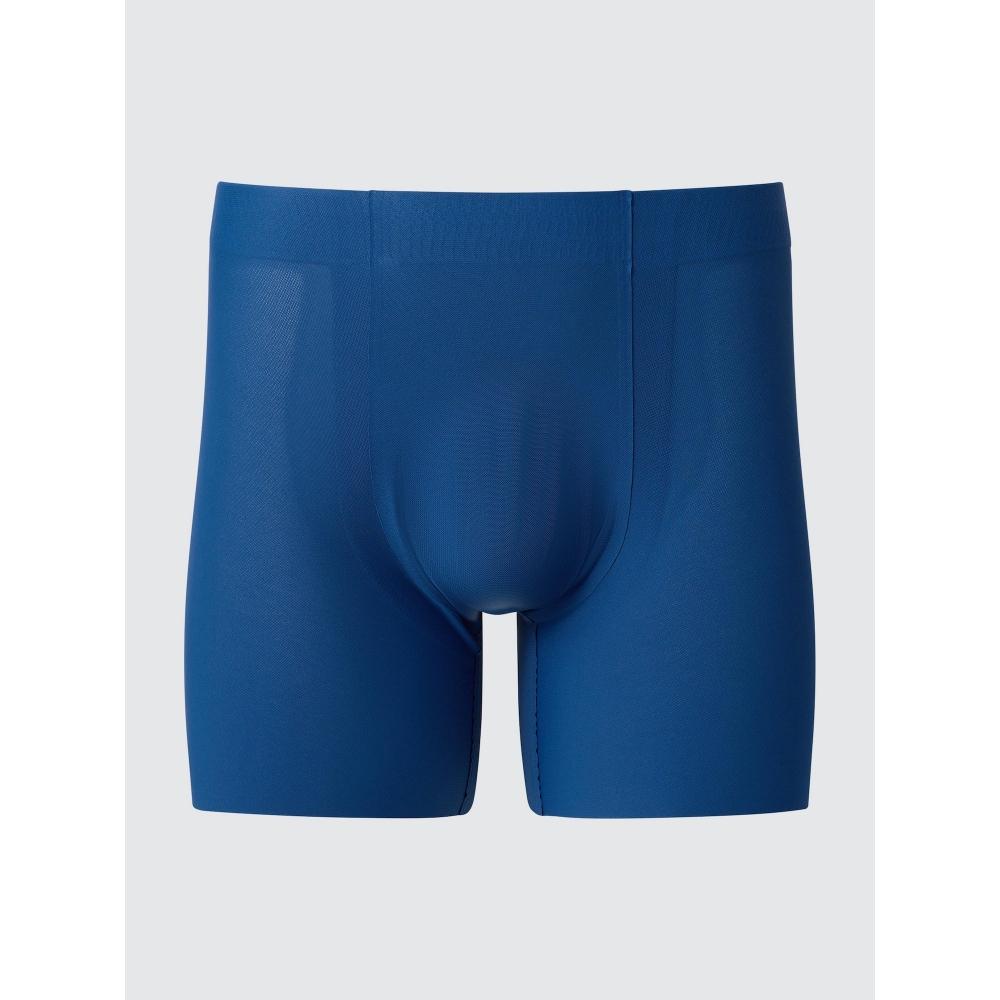 

Uniqlo Бесшовные трусы-боксеры Airism Mesh 66 BLUE/MEN 3XL