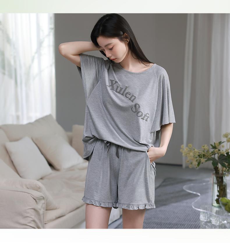 Xuanliang Women's Summer Sleepwear Set