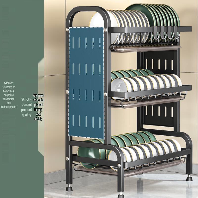 Yunshuang 3-Tier Countertop Kitchen Dish Drying Rack