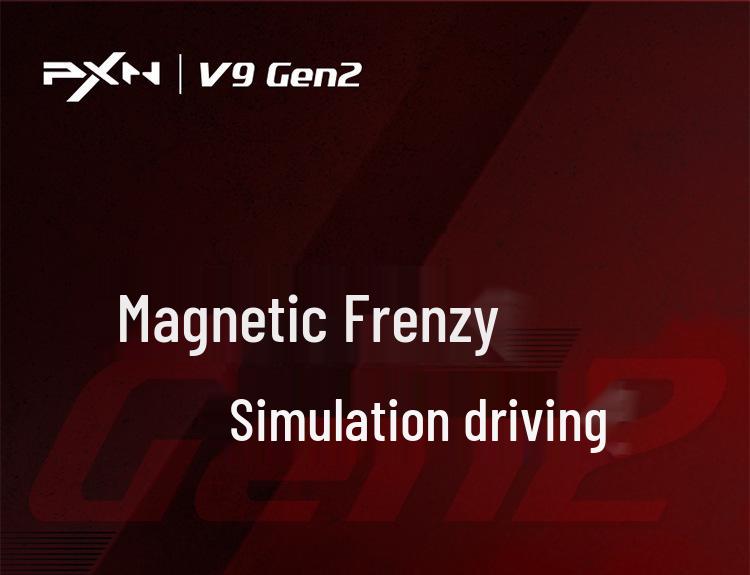 7PXN V9 Gen2 Racing Wheel for PC, PS4, Switch