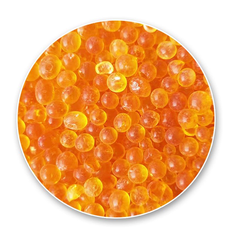 Cobalt-Free Color-Changing Silica Gel Desiccant 3-5mm – Orange Moisture-Proof Dehumidifier