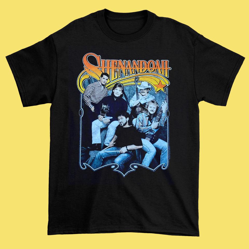 Участник группы Shenandoah Under The Kudzu Черная Футболка Полного размера Унисекс D386 Унисекс Футболка XXXL