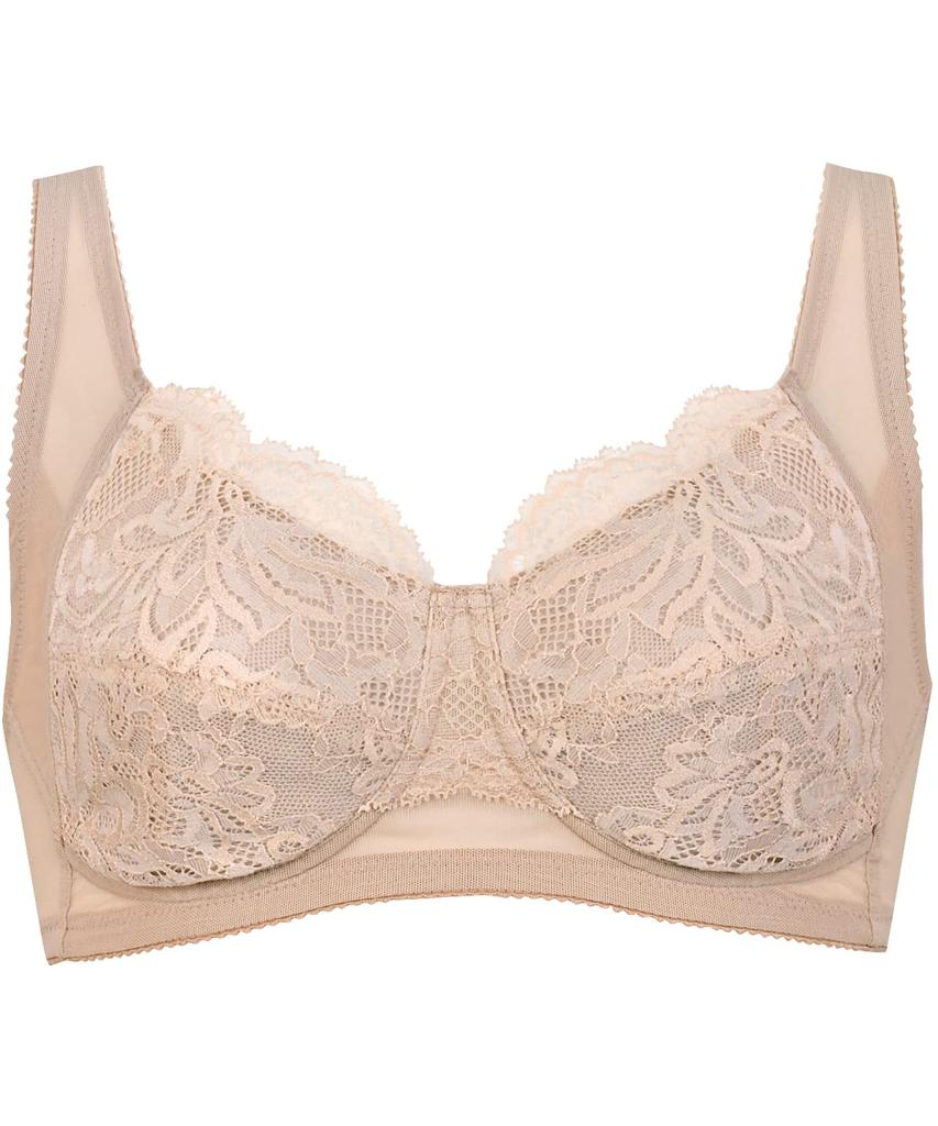 Bra Bra with Underarm Gentle On Cotton Blend On the Skin Side of the Pair of Shorts KA D70 [Wacoal] Non-wired [EverChic] Support, Shoulders, Cup,