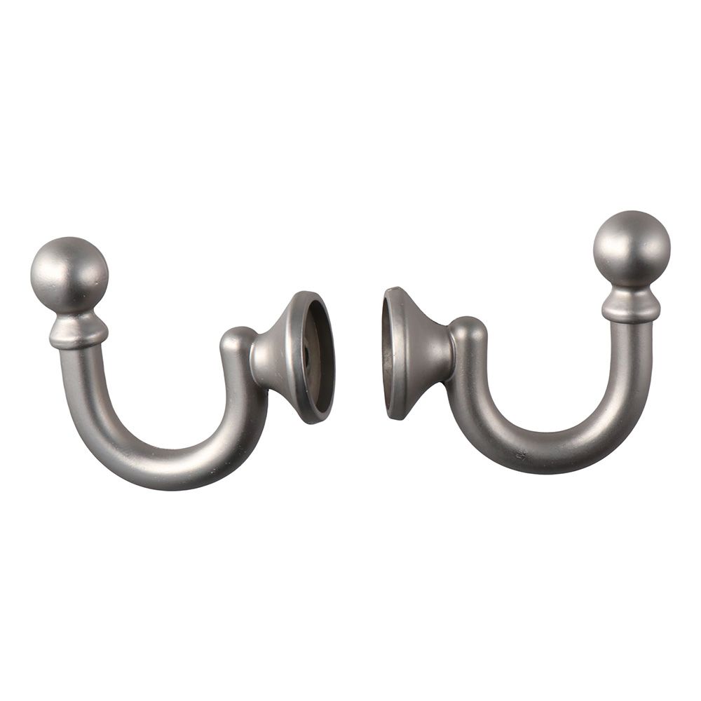 

4Pcs Aluminum Alloy Curtain Tie-Backs Hook 47mm Nickel Window Drapery Holdback Wall Mounted Antique Bronze Clothes Coat Towel