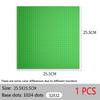 Non-Toxic Baseplate 32X32 16X32 Dots Classic Brick Plate Building Blocks Diy Constructor Parts Baseplates Compatible Brands City Friends