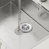 Kitchen Sink Drain Strainer Stainless Steel Pop Up Kitchen Sink Stopper Fast Drainage Sink Plug Anti-Clogging Sink Food Catcher