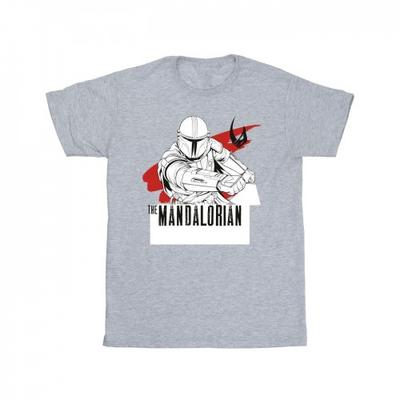 Mens The Mandalorian Mando Shoots T-Shirt