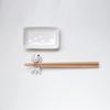 Cat Shape Kitchen Supplies Rest Ceramic Chopsticks Spoon Rack Tableware Chopsticks Holder Stand