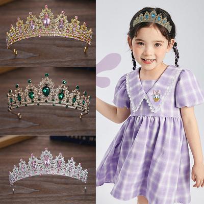 Princess Queen Vintage  Tiaras And Crown  Tiara For Women Bridal Weeding Party Prom Hair Jewelry Accessories