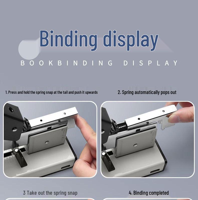 Huapuda Heavy-Duty Leather Stapler, 240 Sheets