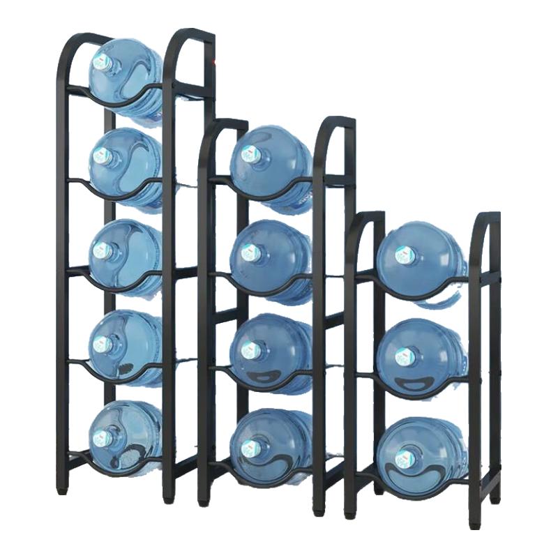 Flaschenwasser-Lagerregal für den Boden