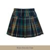 British Style Formal Plaid School Uniform Set for Girls