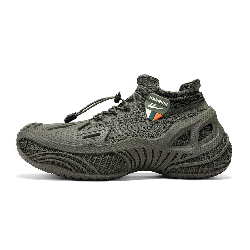 

Pull back solid color platform men s new mesh breathable shoes anti-collision toe foot protection shoes 44