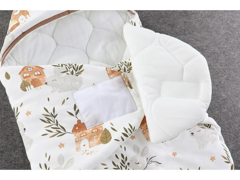 Newborn Baby Swaddle Blanket - Spring & Autumn Style Wrap for Delivery Room