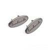 5Pc Hand Made Metal Labels Gold Silver Color Craft Garment Labels Tags For Bags Purse Hand Made Letter Printed Diy Sewing Labels