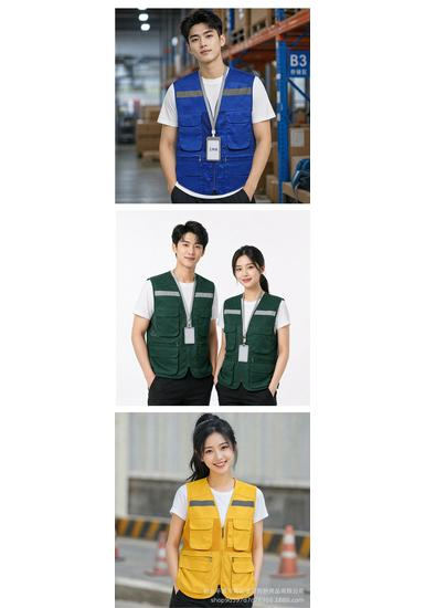 Reflective Mesh Breathable Safety Workwear for Food Delivery and Designated Drivers
