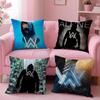 Popularny piosenkarz A-Alan Walker Poszewka na poduszkę 2 w 1 Dwustronna pluszowa poszewka na poduszkę | Samochód/Sofa/Łóżko | Idealny prezent