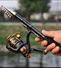 Ultra-Short Mini Fishing Rod Set - 2.3m & 2.1m Pocket Fishing Gear