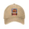 Animation Grizzy and the Lemmings Cartoon Anime  Denim Fabric Cap Casual Baseball Caps Hat Summer Unisex Baseball Hats