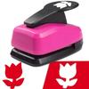 Decorative Large Size Paper Hole Puncher Multi-Pattern Labor-saving Embossing Machine Paper Punch Tool Photo Making