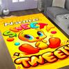 Looney Sweet Tweet Adventure Customizable Name Floor Rug Office Rug Perfect for Playrooms Outdoor Living Rooms Dormitory Antislip Carpet Decorate Offi