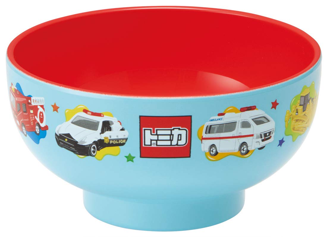 

Skater Lacquered Soup Bowl, 250ml, Microwave and Dishwasher Safe, Tomica Soup Bowl N6-A