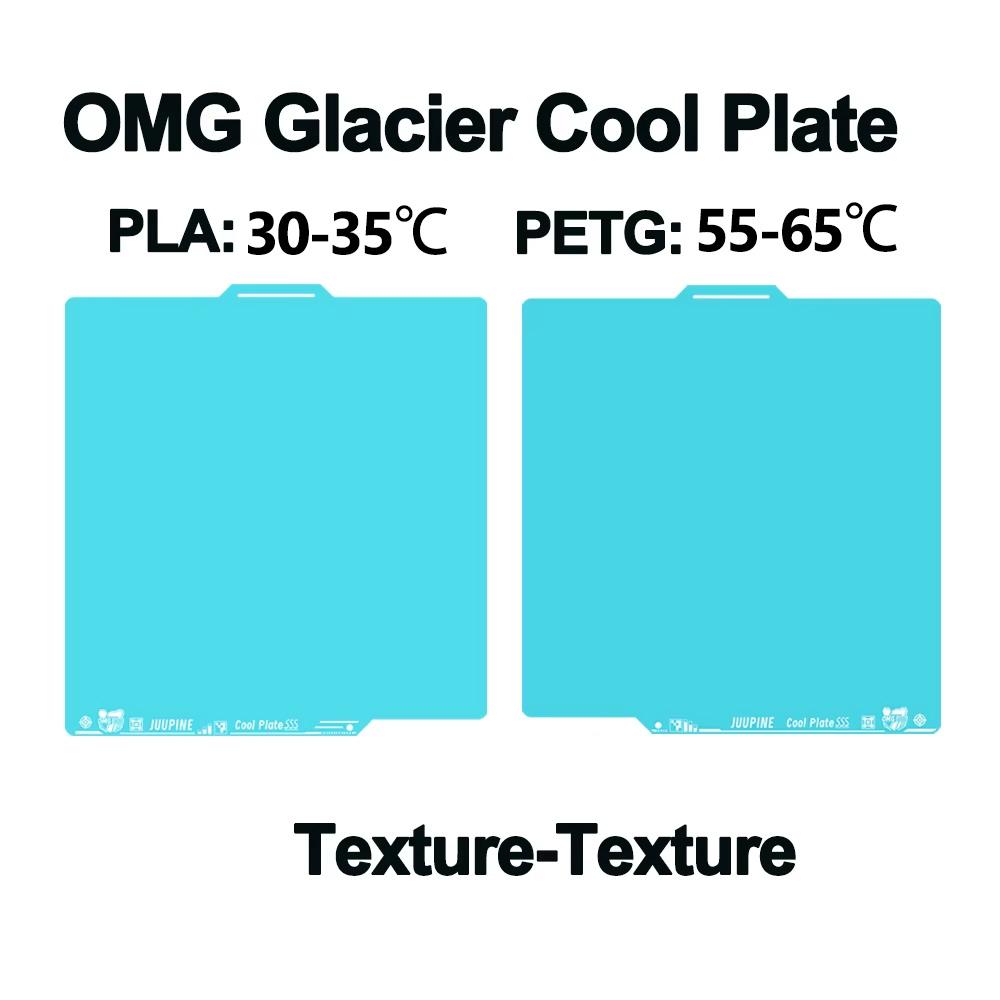 For Bambu Lab P1P P1S A1 X1 X1C P2S Build Plate Super Tack Cool Plate Double Sided Smooth Textured Heatbed 256X256 Build Plat