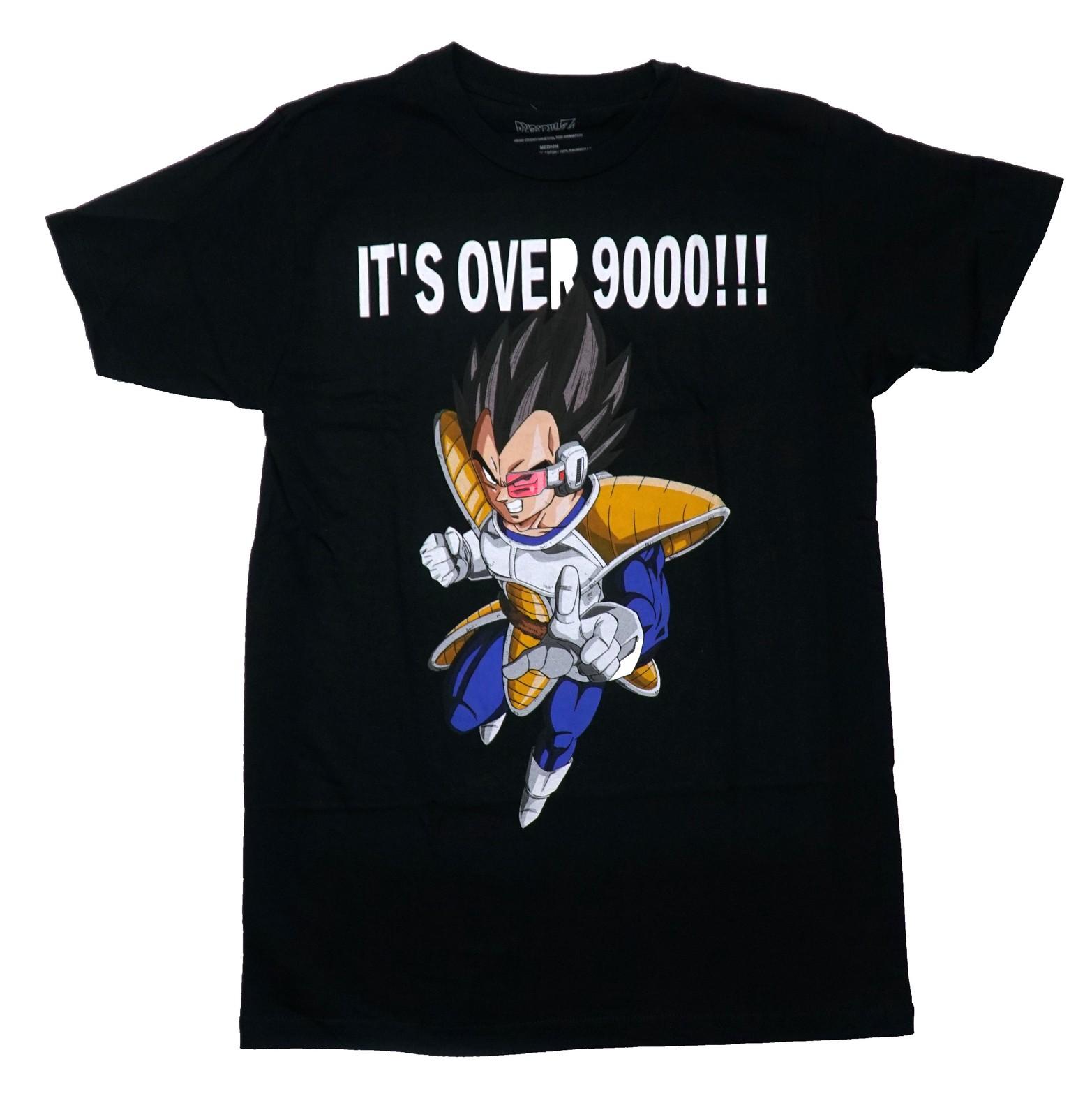 Dragon Ball Z Mens T-Shirt - It s Over 9000!! Vegeta Attack XXXXL