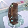 Tan Mujiang Solid Wood Anti-static Comb Gift Set