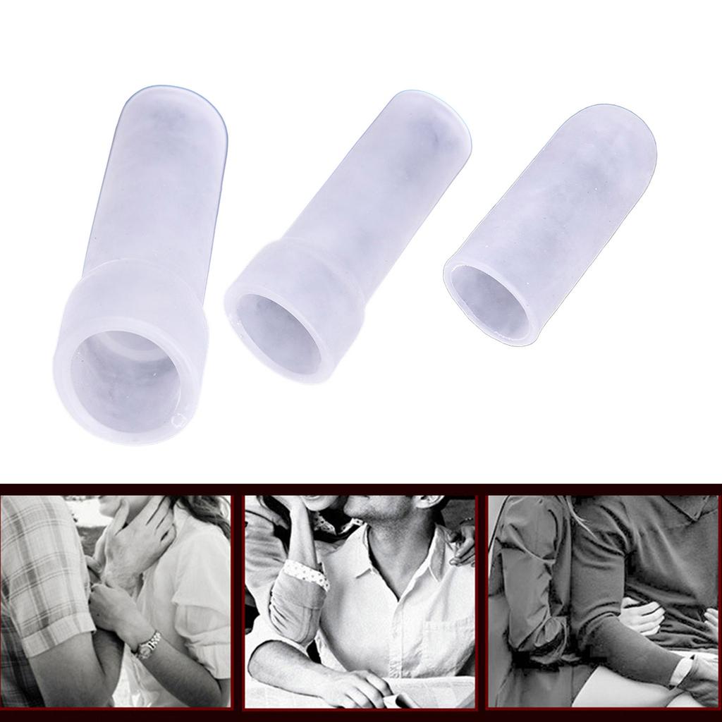 Penises Pump Silicone Sleeve Male Penises Extender Soft Silicone Protector for Male Sex Toy Enlarge Stretcher Exrender