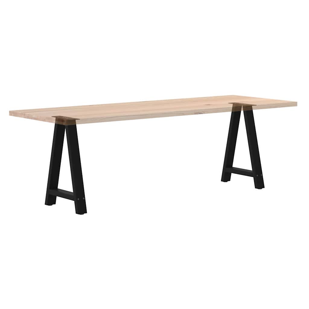 Vidaxl Nogi Do Stolika Kawowego, 2 Szt., Czarne, 50X(72-73) Cm, Stal