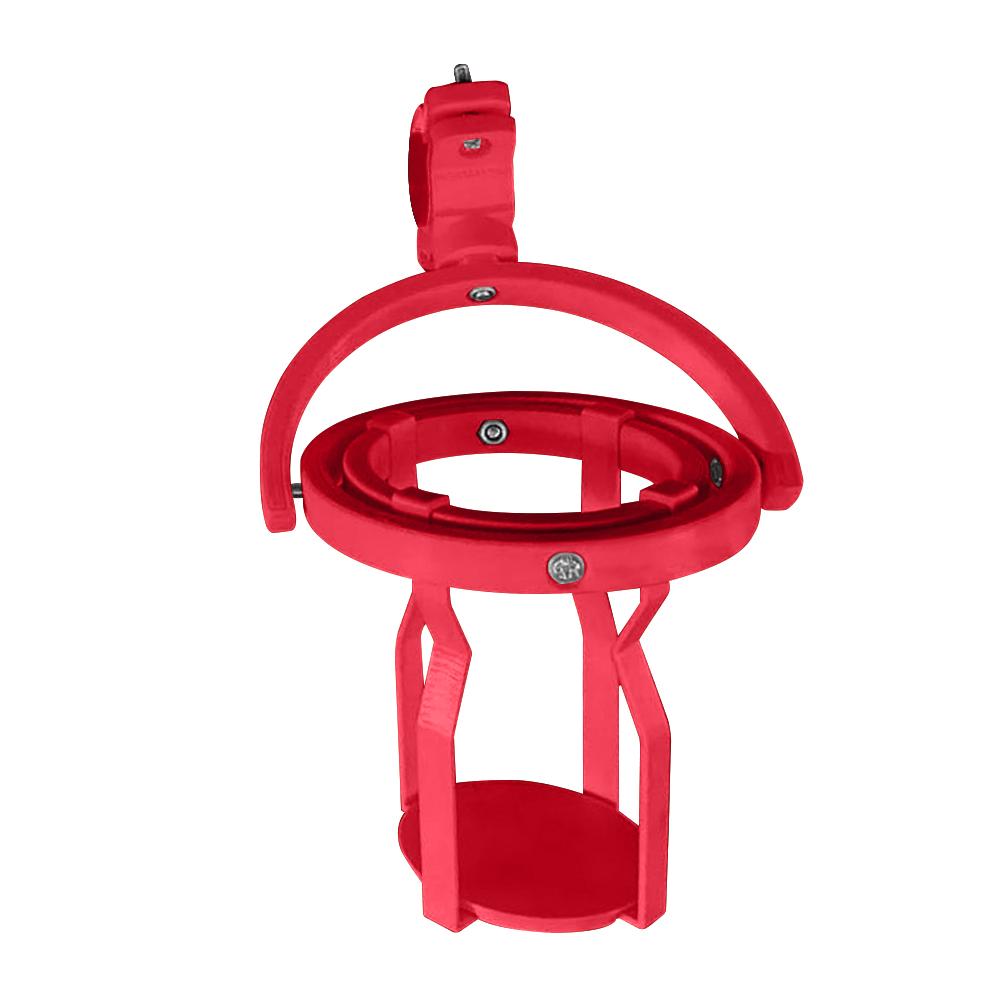 

Гироскопический подстаканник Держатель для напитков для мотоцикла Регулируемый зажимной подвесной подстаканник для велосипедов Электросамокатов красный