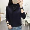 Kaschmirpullover, modisch, Herbst und Winter, warme Wolle, weich, langärmelig, Pullover für Damen, dick, locker, elastisch, Rollkragenpullover, Strickoberteil