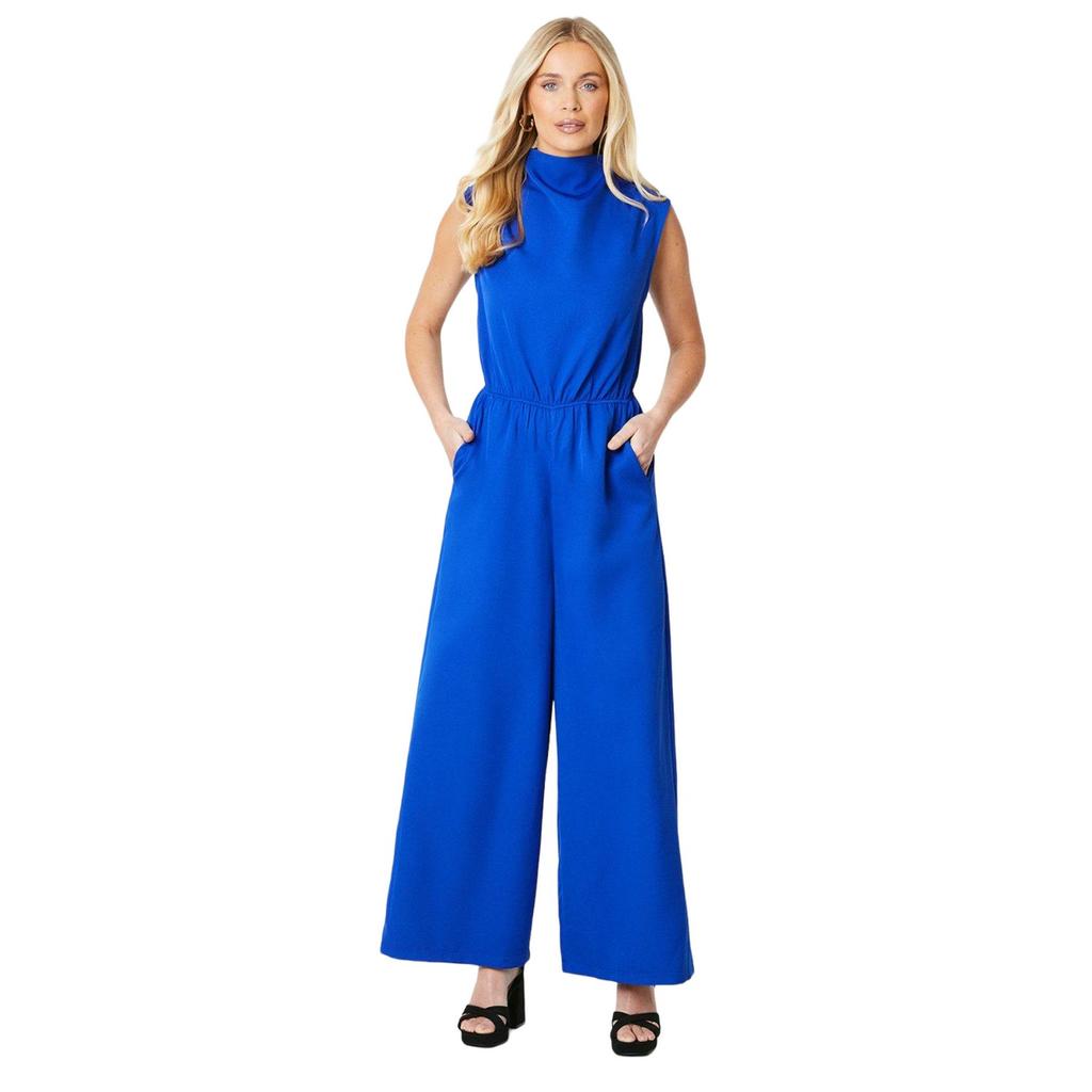 Principles Womens/Ladies Occasion Cowl Neck Petite Jumpsuit