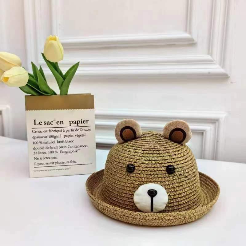 Cappelli per Bambini, Cappelli da Sole Estivi, Cappelli per Ragazzi e Ragazze, Cappelli da Pescatore, Orsetti Carini, Cappelli da Sole a Falda Larga, Cappelli da Sole