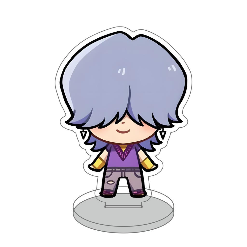 1-Piece Of K-POP Anime 10CM 2D Acrylic Stand Decoration For Bedroom, Living Room, Kitchen, Desk Decoration The Perfect Gift